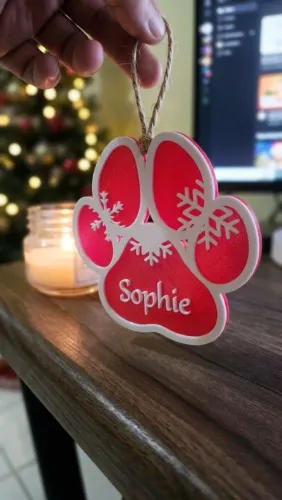 Enfeite de Natal Pet Personalizado