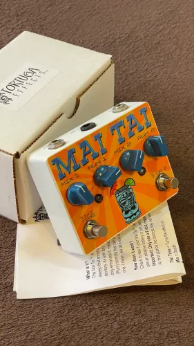 Tortuga Mai Tai Tremolo Phaser Vibrato USA (ñ boss diamond ehx mxr mod)