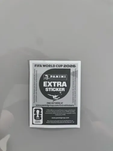 Figurinha da Copa 2026