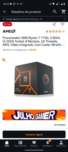 Processador Ryzen 7 7700