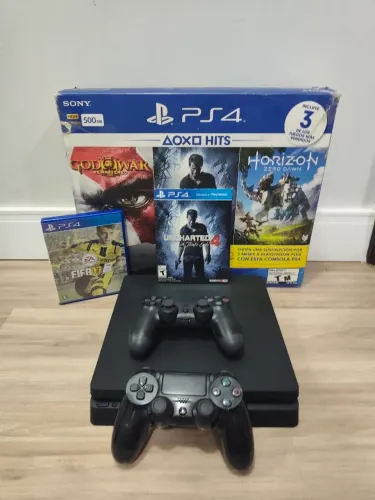 PS4 Slim com GARANTIA 
