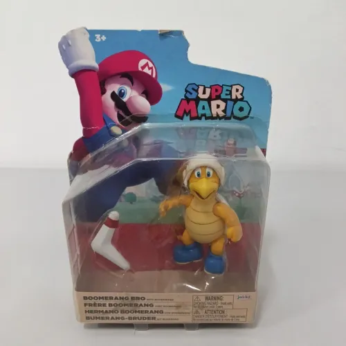 Vendo Boneco Boomerang Bro Super Mario Semi novo