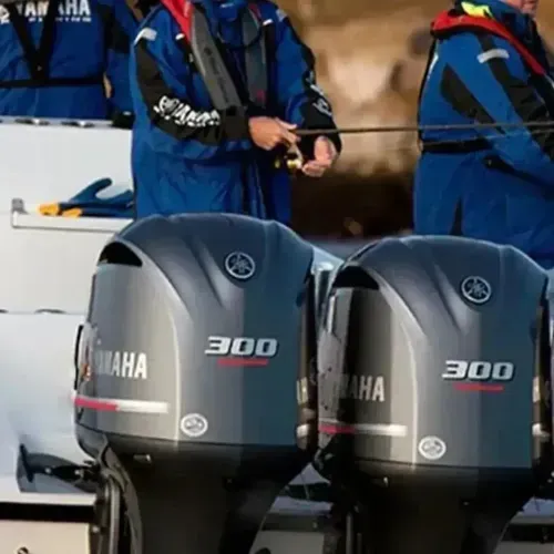 Parelha Yamaha 300HP Trabalho - Motor de Popa Novo