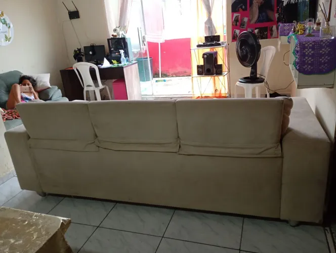 Vender-se esse Sofá. De 3 Lugares sofá Cama. Whatsapp *