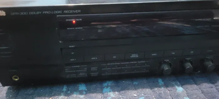Home theater gradiente com toca disco dpr 300
