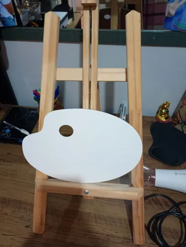 Cavalete de mesa para pintura