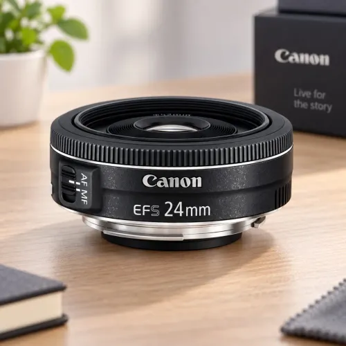 Lente EFS Canon 24mm f2.8 stm