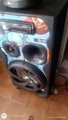 Caixa de som Bob 110,220 vt