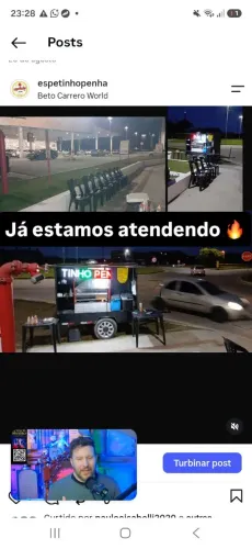 Trailer de Espetinho Completo - Em Frente ao Beto Carrero (Ponto Montado)