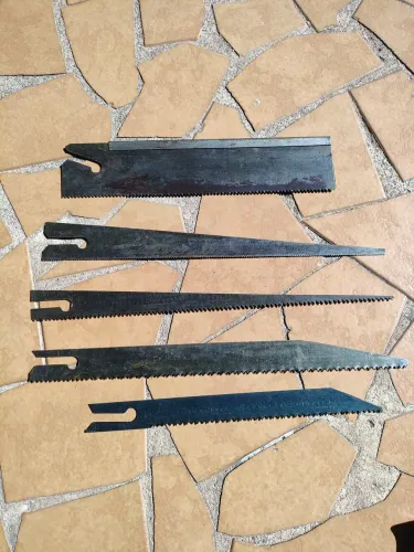 5 lâminas de serra