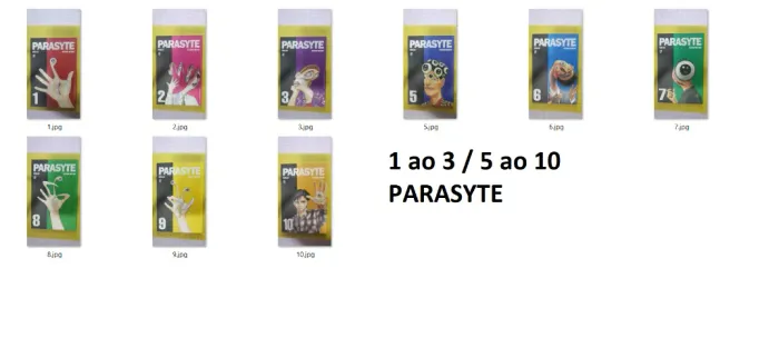 Parasyte "Primeira Edição" (1 ao 3 / 5 ao 10. Faltando apenas a 4)
