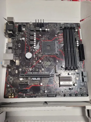 Vendo placa mãe Asus B450M-GAMING BR