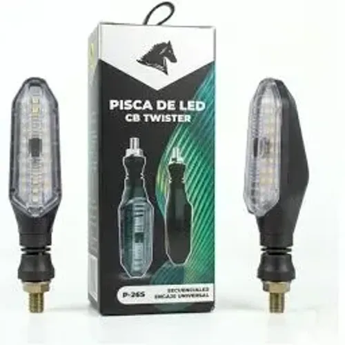 2 kit - Pisca led cb twister encaixe universal