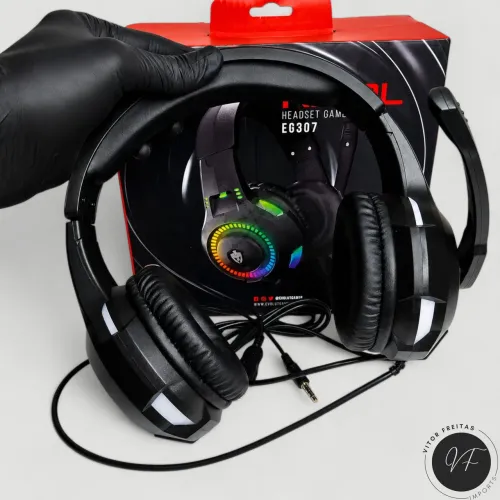 Headset Gamer RGB | Entrega Grátis em VCA