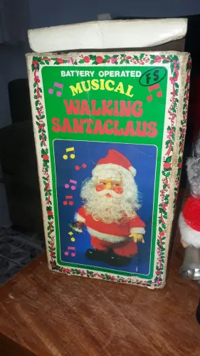 Papai Noel,vintage marca FS.