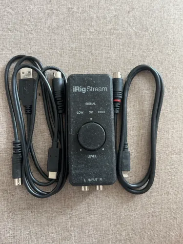Irig stream interface de áudio 