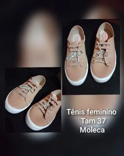 Tênis feminino Marrom Moleca