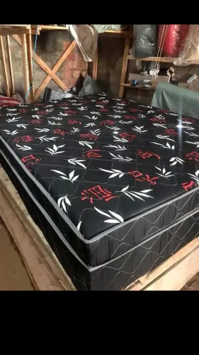 Cama box de casal conjugada