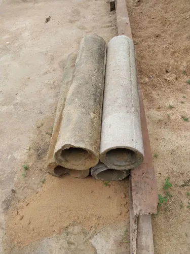 4 Manilha com 20 cm de diâmetro por 60 cm de comprimento 