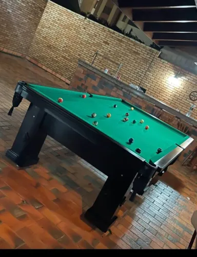 Mesa Sinuca Profissional - 3 Pedras / Madeira - 3,00 comp. / 1,60 larg.