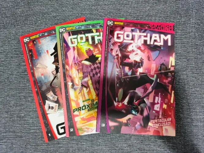 DC Estado Futuro -  Gotham (3 volumes) (Panini)