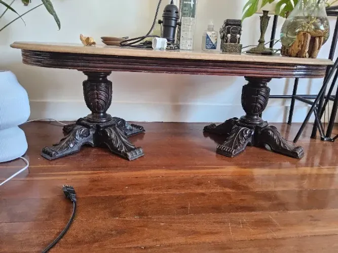 Mesa de centro madeira maciça