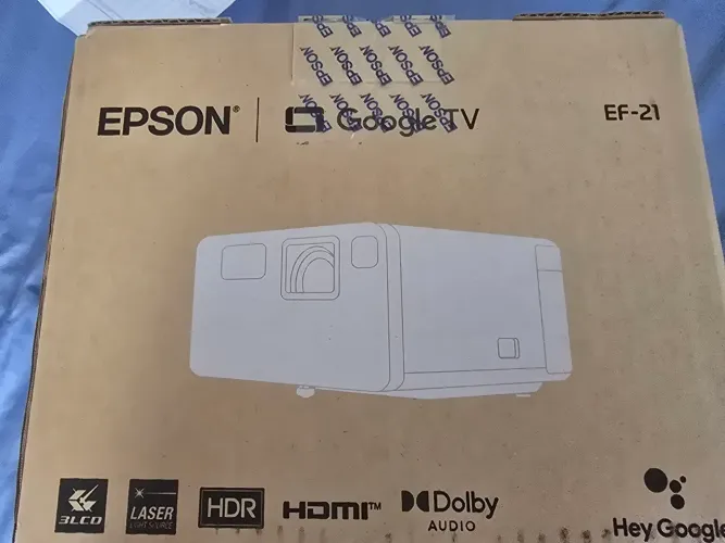 Projetor Epson Epiqvision Ef21 Laser Wi-fi Bt Smart ,na caixa, lacrado,com nota fiscal.