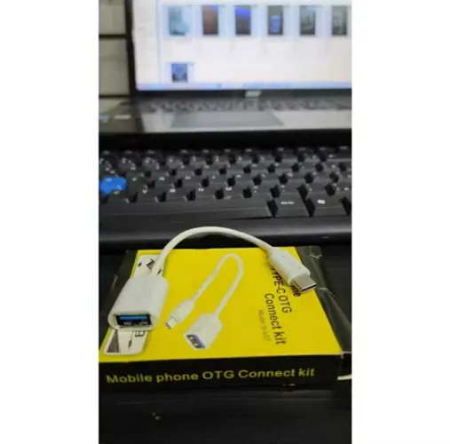 Cabo 0tg tipo C conexão usb