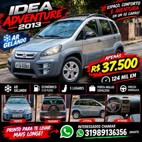 Fiat Idea Advent./ Adv.locker 1.8 MPI Flex 5P 2013