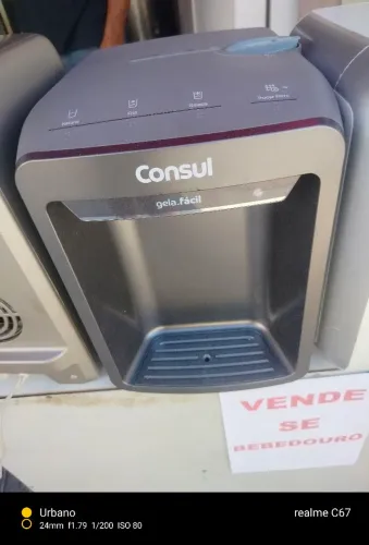 Purificador bebedouro de água Consul inox