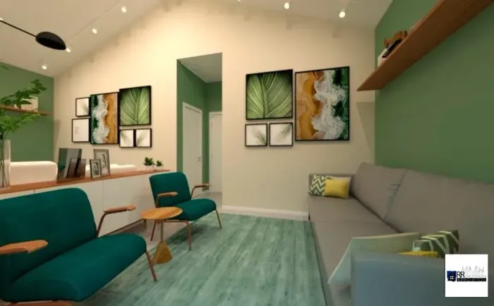 Casa de campo em condomínio com 2 dormitórios 1 suíte - Mairinque