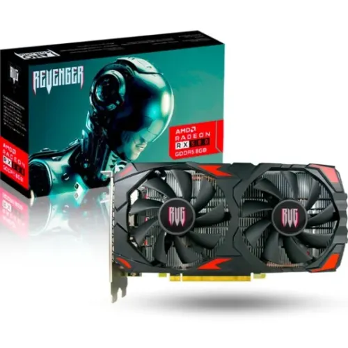 Placa de Video RX580 / RX 580 8gb 256bits DDR5 *NOVA COM GARANTIA*