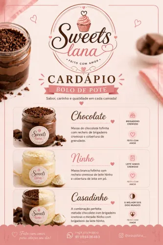 Sweets Lana: Doces lana