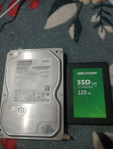 Vendo SSD 120GB E HD 500 gb