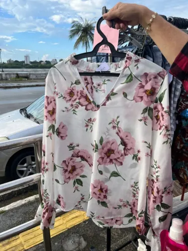 Blusa social SHEIN 