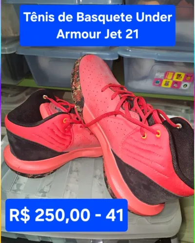 Tênis de Basquete (Basqueteira) Under Armour Jet 21
