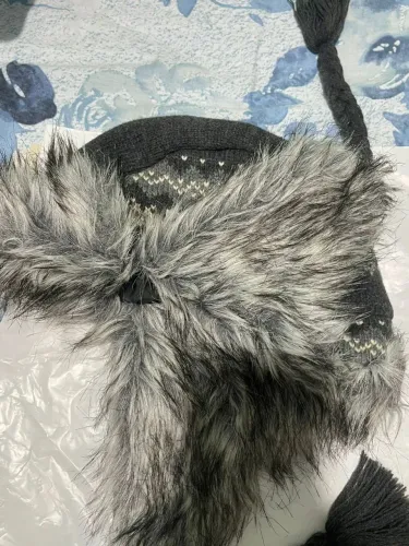 Gorro Aviador Knit Ushanka WHO.A.U ? Tricô e Pelo Sintético