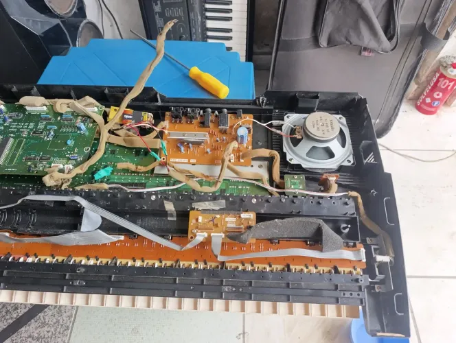 Teclados Yamaha conserto profissional