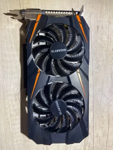Placa de Vídeo Gigabyte GeForce GTX 1060 Windforce OC Dual, 3GB GDDR5, 192Bit.