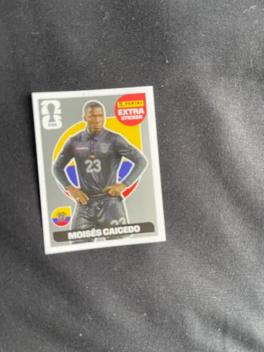 Vendo Vinicius Júnior e Moisés caicedo prata