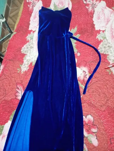 Vestido azul ( Semi novo)