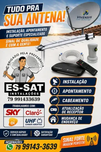 ANTENISTA DISPONÍVEL