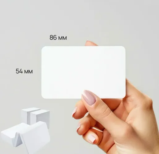 CARTÃO PVC BRANCO - 1500 UNIDADES (3 caixas de 500un cada)