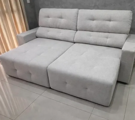 Sofá retratil e reclinavel