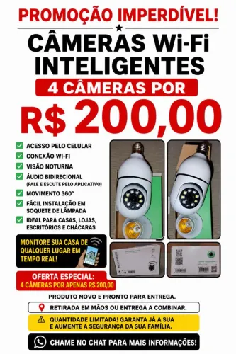 Câmeras de segurança