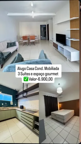 casa de cond mobiliada na cohana