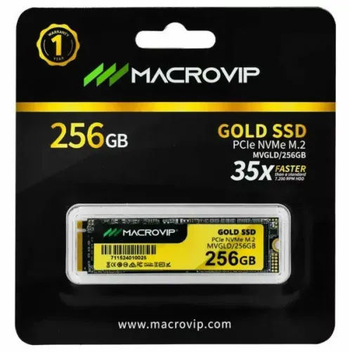 M.2 NVME MACROVIP 256GB
