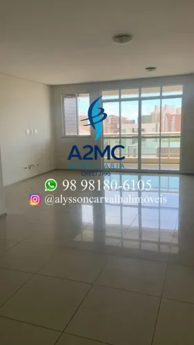 Alugo apartamento no Renascença 121m2 - 03 suítes - 03 vagas - Lazer Completo