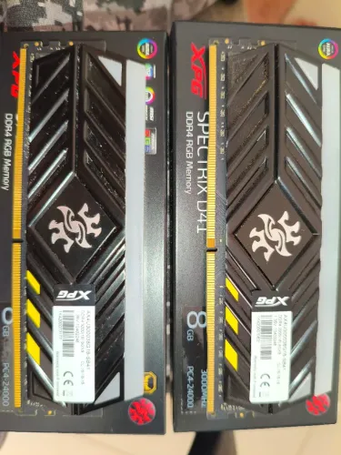 Memória ram ddr4 spectrix xpg d41 tuf gaming 16gb rgb