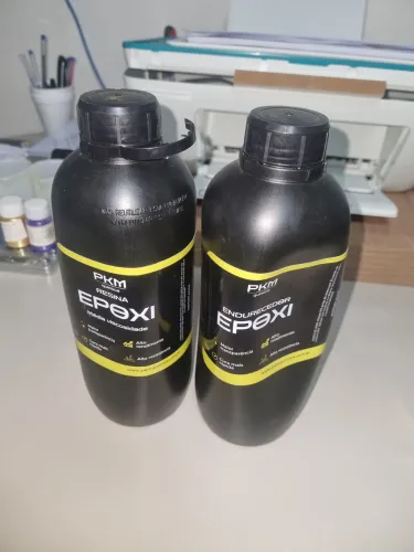 Kit resina epoxi + ferramentas e moldes